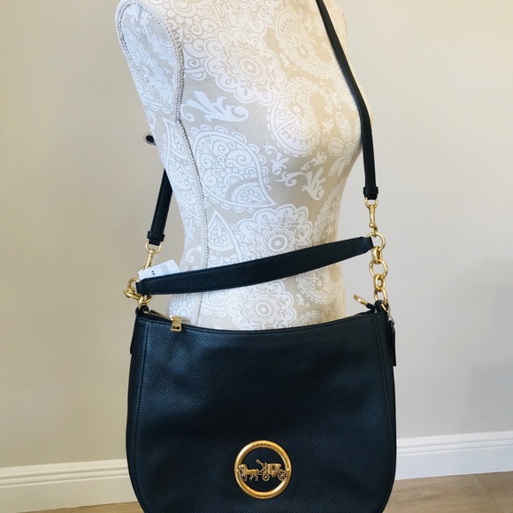 COACH 🔥⭐️SALE⭐️🔥NWT ELLE Hobo Shoulder BAG - Picture 2 of 7